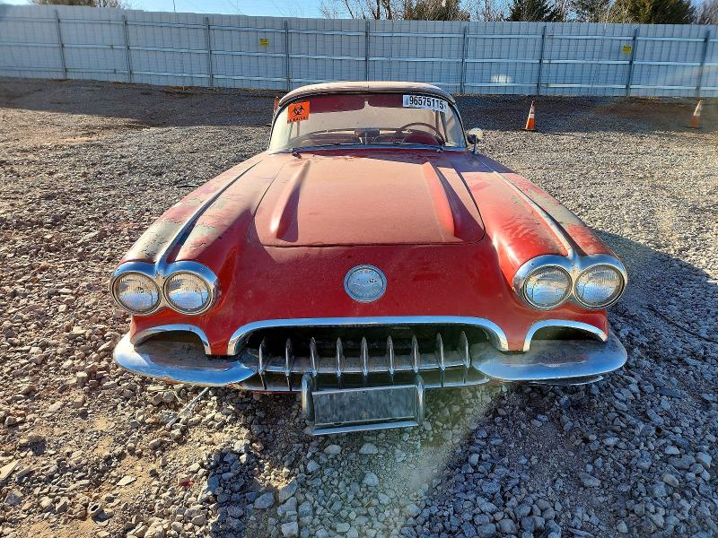 Auction sale of the 1960 Chevrolet Corvette, vin: 00867S109919, lot number: 96575115