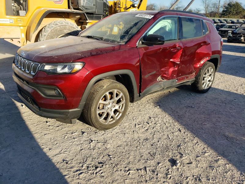 98020175 :رقم المزاد ، 3C4NJDFB7NT195897 vin ، 2022 Jeep Compass مزاد بيع