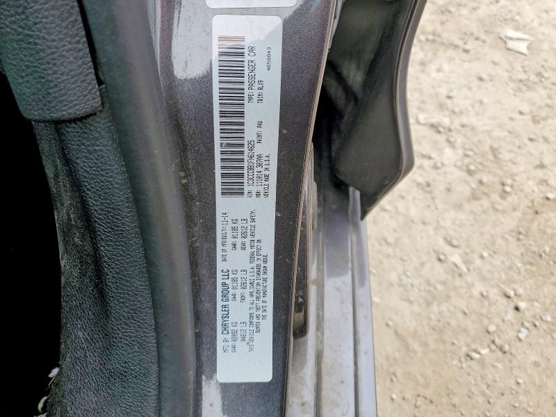 Продажа на аукционе авто 2015 Chrysler 200, vin: 1C3CCCBB1FN614625, номер лота: 99720185