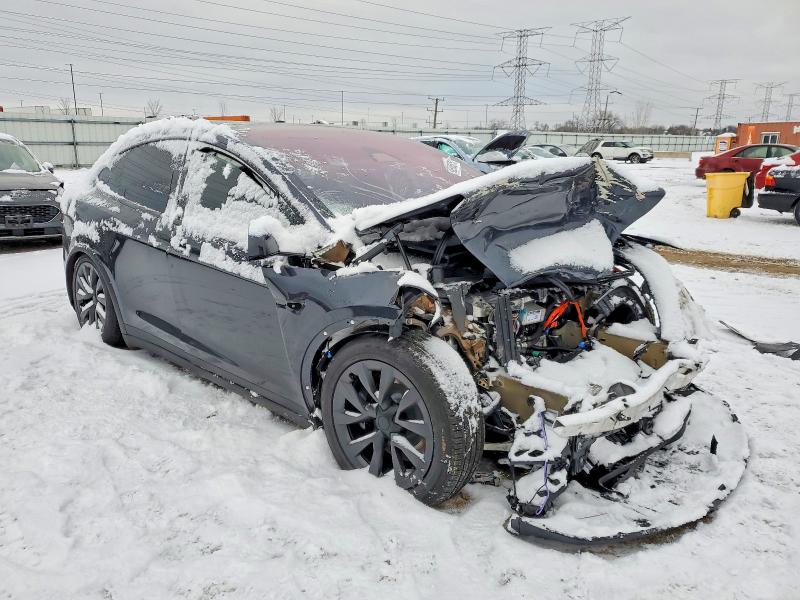 98958825 :رقم المزاد ، 7SAXCDE54RF445506 vin ، 2024 Tesla Model X مزاد بيع