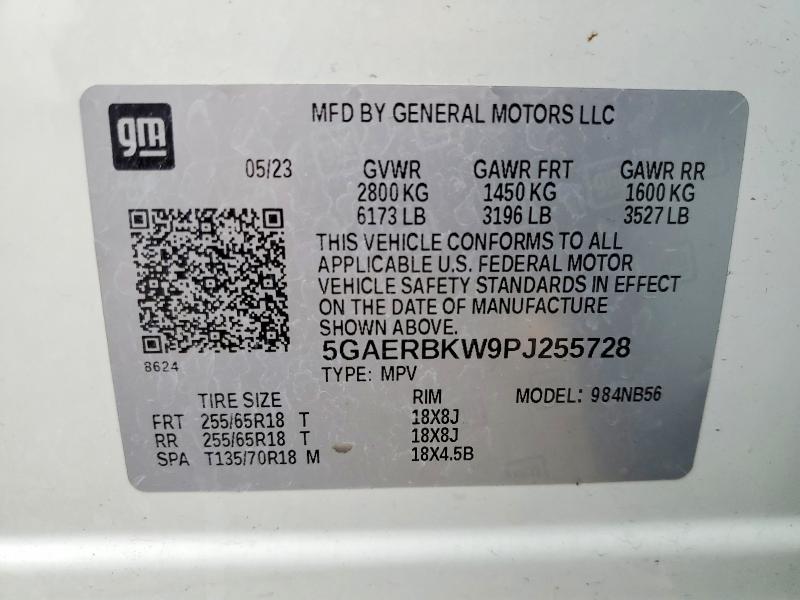 Aukcja sprzedaży 2023 Buick Enclave, vin: 5GAERBKW9PJ255728, numer aukcji: 99436995
