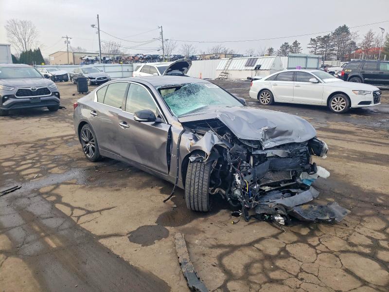 99350785 :رقم المزاد ، JN1EV7AR8LM253354 vin ، 2020 Infiniti Q50 مزاد بيع