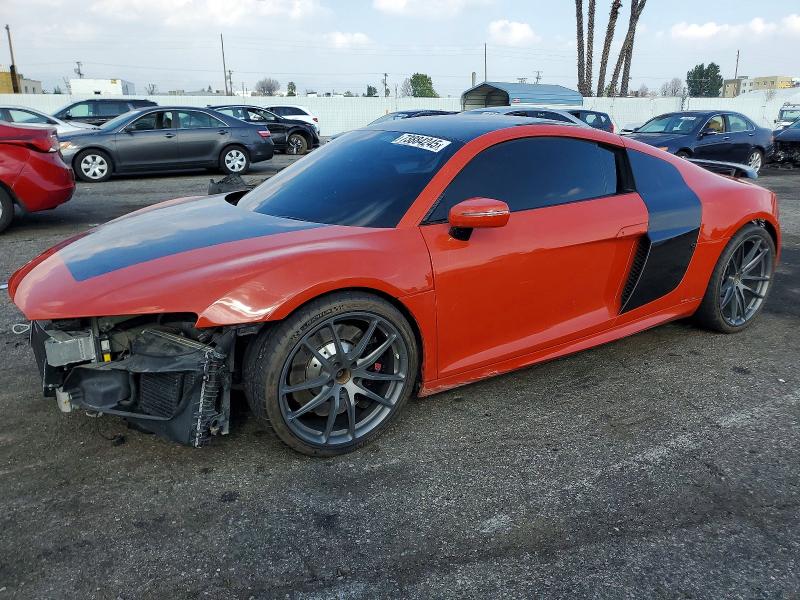 2014 Audi R8 მანქანა იყიდება აუქციონზე, vin: WUAENAFG5EN000266, აუქციონის ნომერი: 73884245