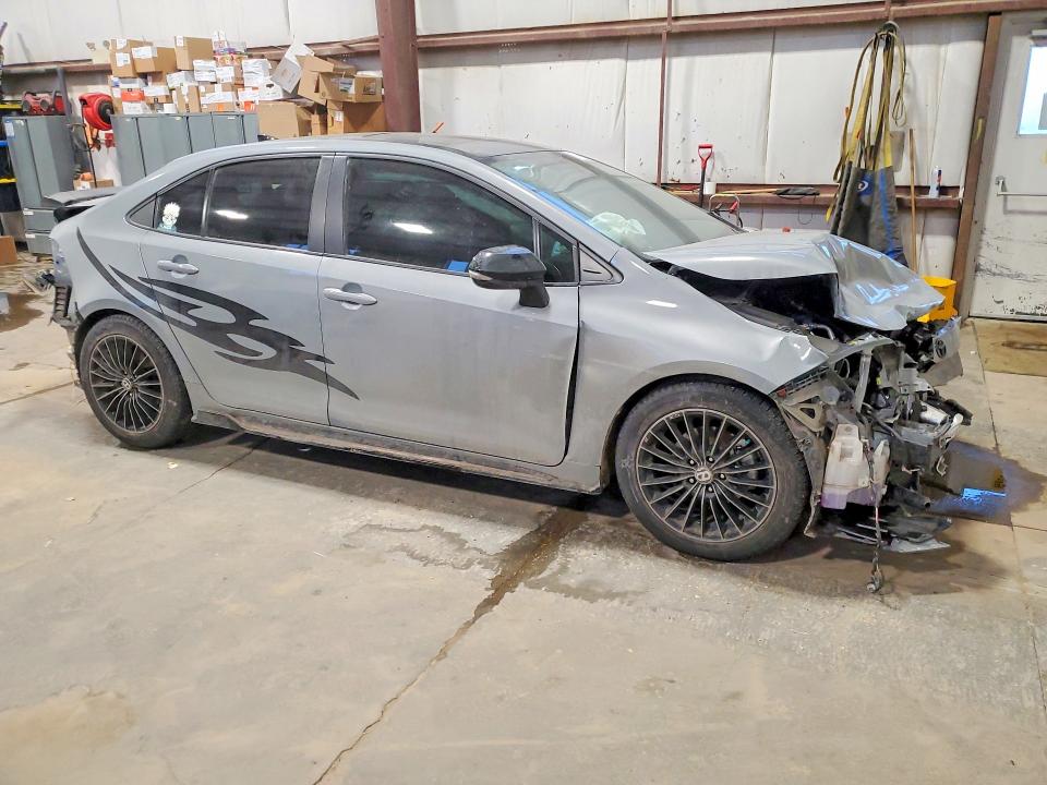 Продажа на аукционе авто 2021 Toyota Corolla, vin: 5YFB4MBE6MP078162, номер лота: 75435215