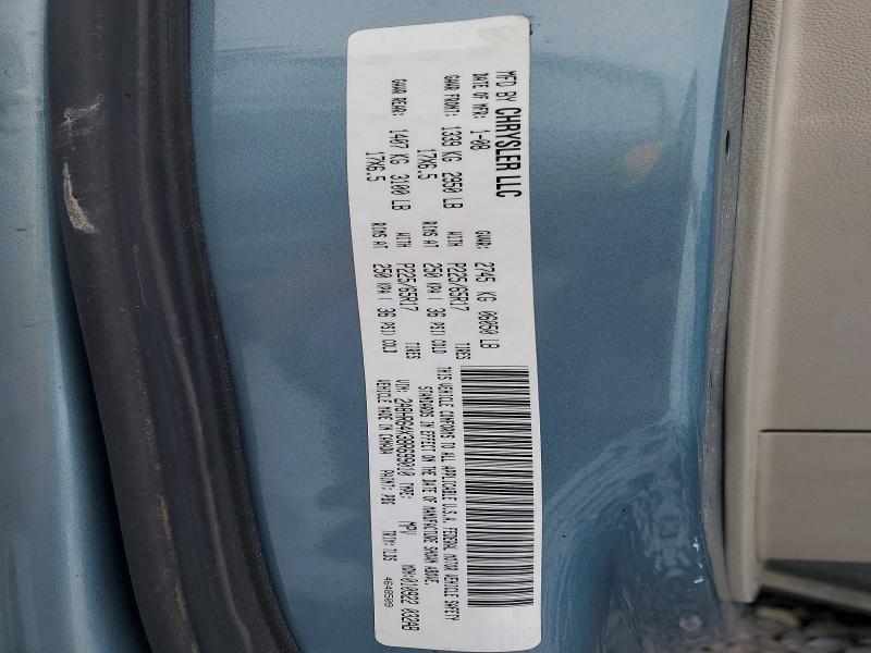 Продаж на аукціоні авто 2008 Chrysler Town & Cou, vin: 2A8HR64X38R699010, номер лоту: 98617935