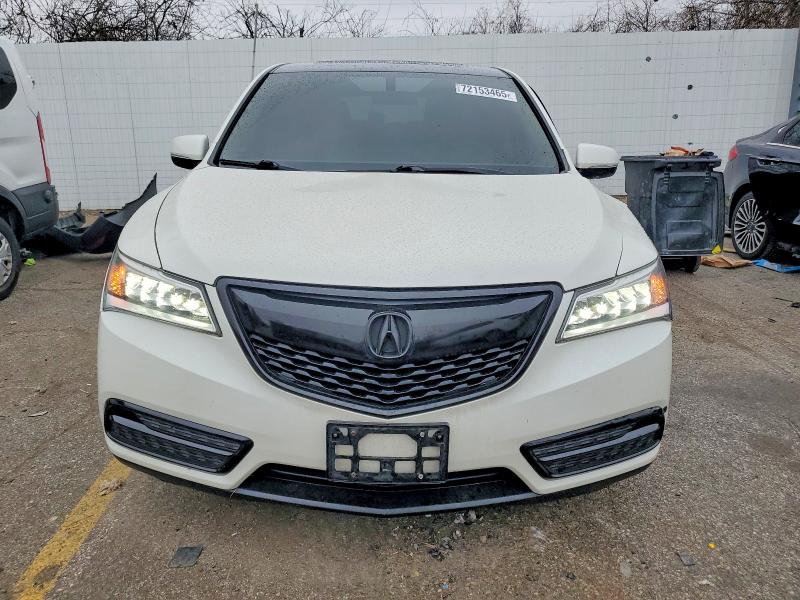 Продажа на аукционе авто 2016 Acura Mdx, vin: 5FRYD4H27GB058606, номер лота: 72153465