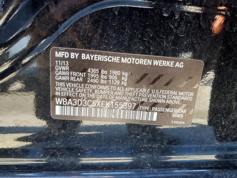 Продажа на аукционе авто 2014 Bmw 328 D, vin: WBA3D3C5XEK155397, номер лота: 99724085