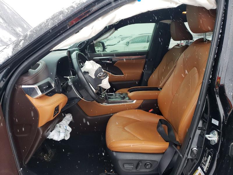 2022 Toyota Highlander მანქანა იყიდება აუქციონზე, vin: 5TDFZRBHXNS220788, აუქციონის ნომერი: 74021805