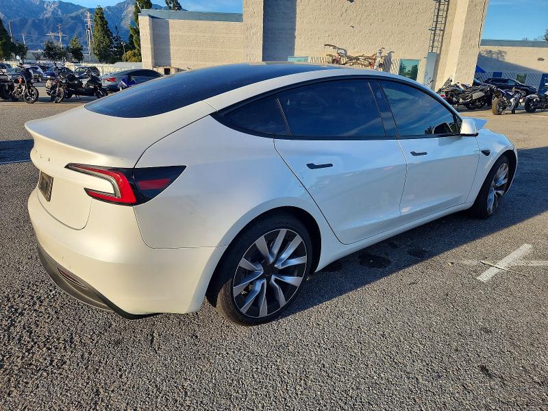 Aukcja sprzedaży 2024 Tesla Model 3, vin: 5YJ3E1EA8RF847529, numer aukcji: 72861795