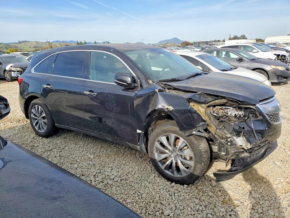 75299925 :رقم المزاد ، 5FRYD3H43GB018972 vin ، 2016 Acura Mdx مزاد بيع