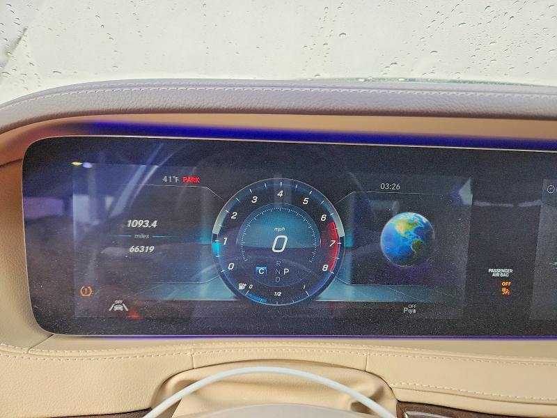 Aukcja sprzedaży 2020 Mercedes-benz S, vin: WDDUG6GB6LA504032, numer aukcji: 91665475