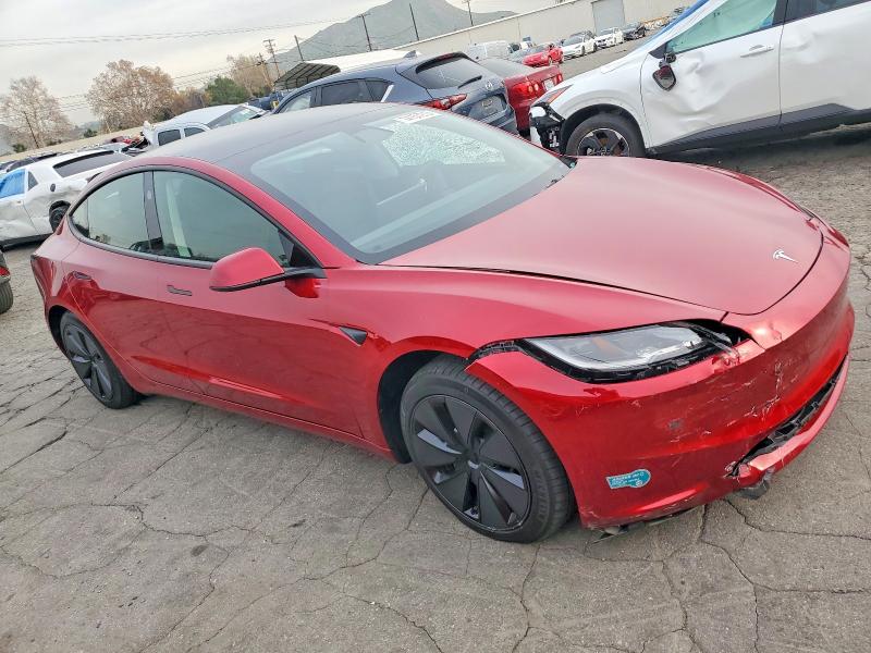 74157215 :رقم المزاد ، 5YJ3E1EA2SF013407 vin ، 2025 Tesla Model 3 مزاد بيع