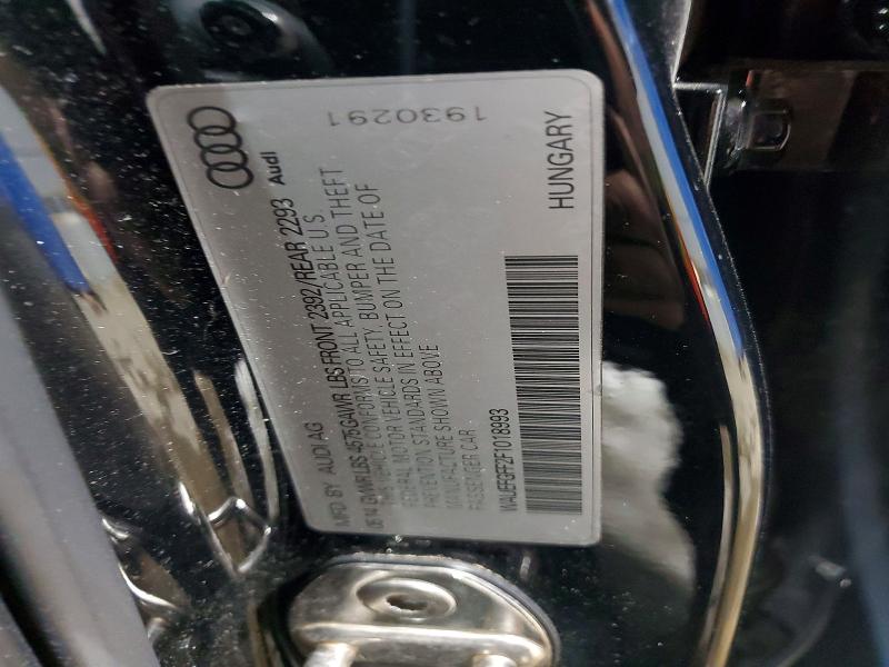 75021465 :رقم المزاد ، WAUEFGFF2F1018993 vin ، 2015 Audi A3 مزاد بيع
