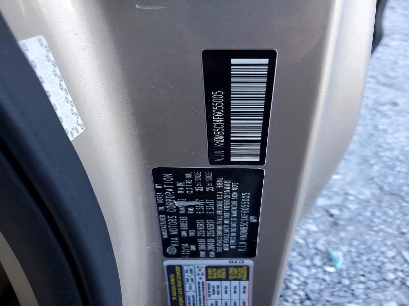 Aukcja sprzedaży 2015 Kia Sedona, vin: KNDMB5C14F6055005, numer aukcji: 98782845