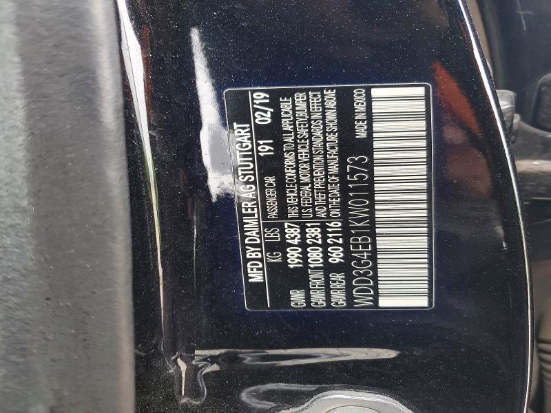 Продажа на аукционе авто 2019 Mercedes-benz A, vin: WDD3G4EB1KW011573, номер лота: 74129445