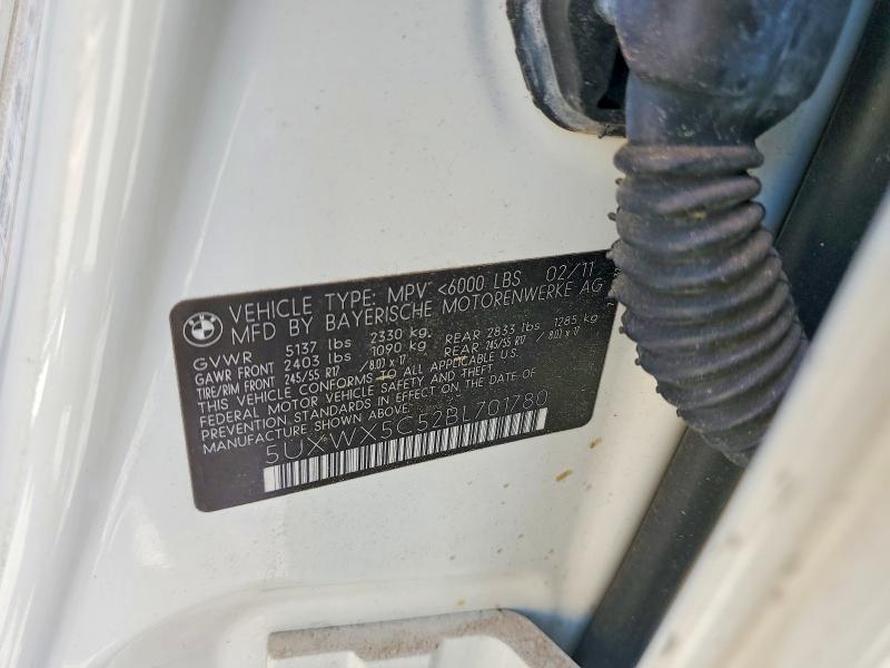 Продажа на аукционе авто 2011 Bmw X3, vin: 5UXWX5C52BL701780, номер лота: 74046695
