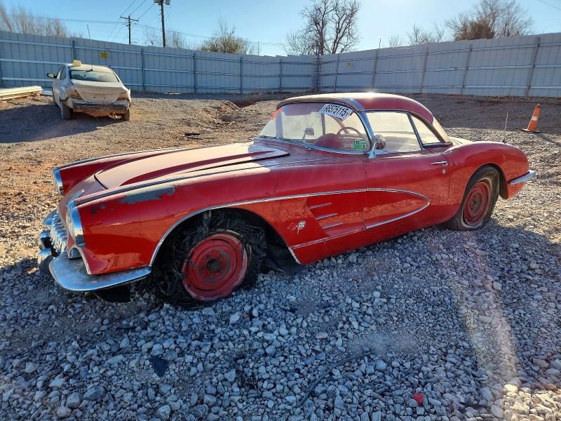 96575115 :رقم المزاد ، 00867S109919 vin ، 1960 Chevrolet Corvette مزاد بيع