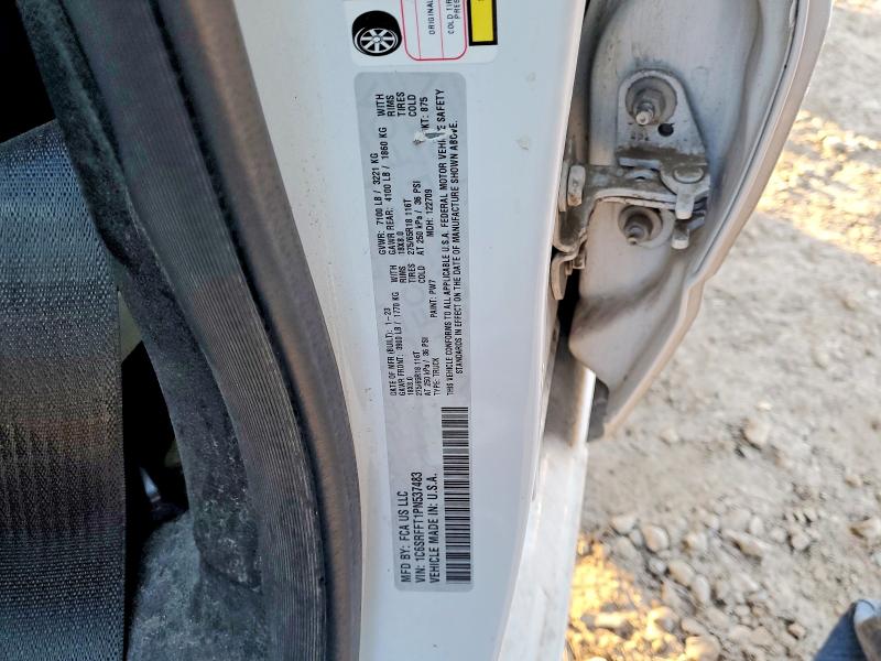 2023 Ram 1500 მანქანა იყიდება აუქციონზე, vin: 1C6SRFFT1PN537483, აუქციონის ნომერი: 99377525