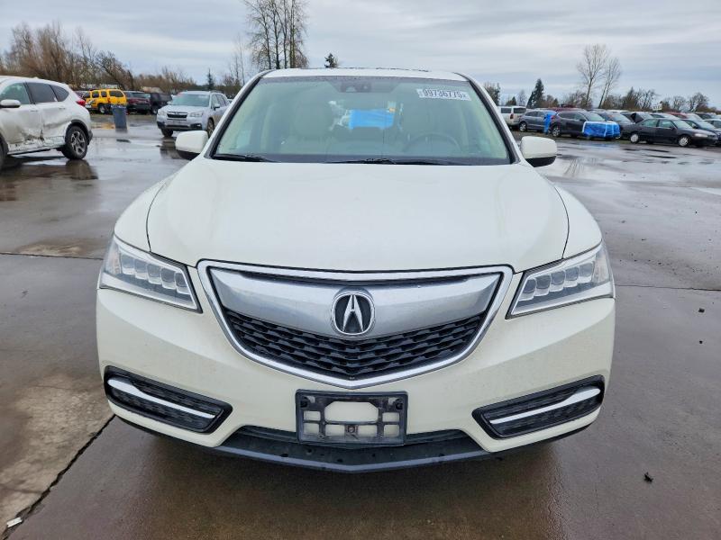 2015 Acura Mdx მანქანა იყიდება აუქციონზე, vin: 5FRYD4H45FB024549, აუქციონის ნომერი: 99736775
