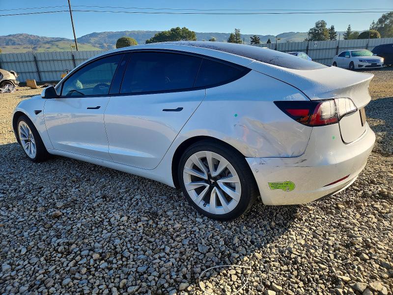 72383475 :رقم المزاد ، 5YJ3E1EA3MF077183 vin ، 2021 Tesla Model 3 مزاد بيع
