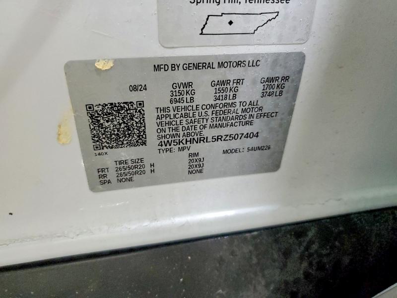 Aukcja sprzedaży 2024 Acura Zdx, vin: 4W5KHNRL5RZ507404, numer aukcji: 73245335