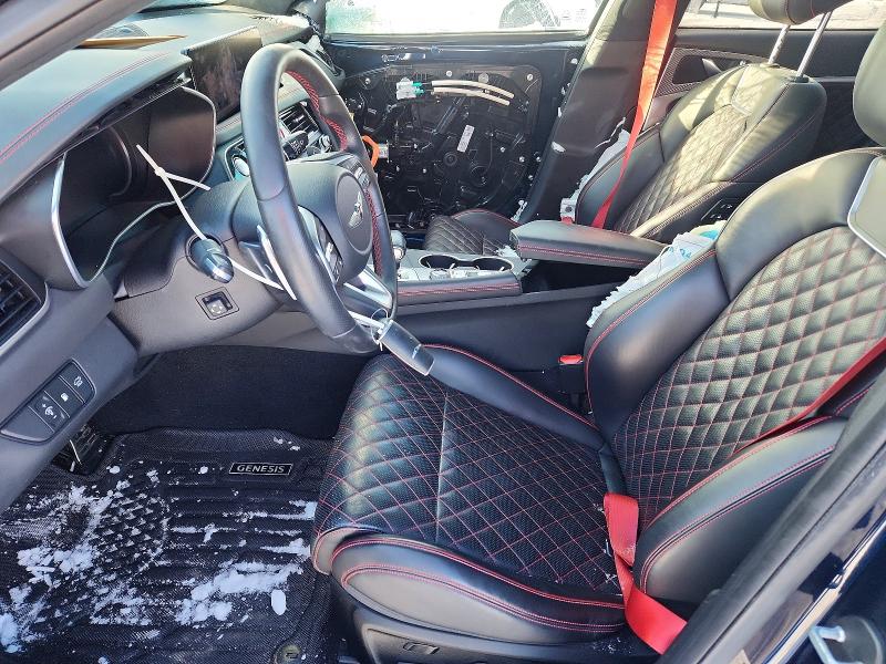 2022 Genesis G70 მანქანა იყიდება აუქციონზე, vin: KMTG54TEXNU084330, აუქციონის ნომერი: 97663455