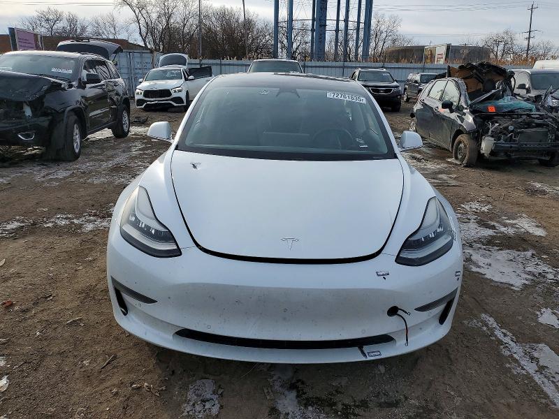2019 Tesla Model 3 მანქანა იყიდება აუქციონზე, vin: 5YJ3E1EA0KF482527, აუქციონის ნომერი: 72761835