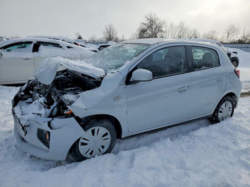 Auction sale of the 2022 Mitsubishi Mirage Es, vin: ML32AUHJ5NH000596, lot number: 72397475