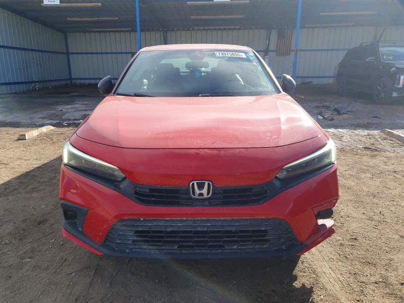 73975895 :رقم المزاد ، 2HGFE2F5XNH557593 vin ، 2022 Honda Civic مزاد بيع