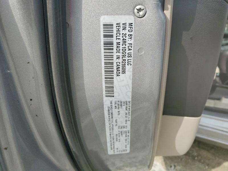2020 Chrysler Voyager მანქანა იყიდება აუქციონზე, vin: 2C4RC1DG9LR286095, აუქციონის ნომერი: 99302315