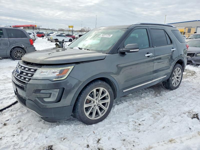 74221725 :رقم المزاد ، 1FM5K8F88HGC07066 vin ، 2017 Ford Explorer مزاد بيع