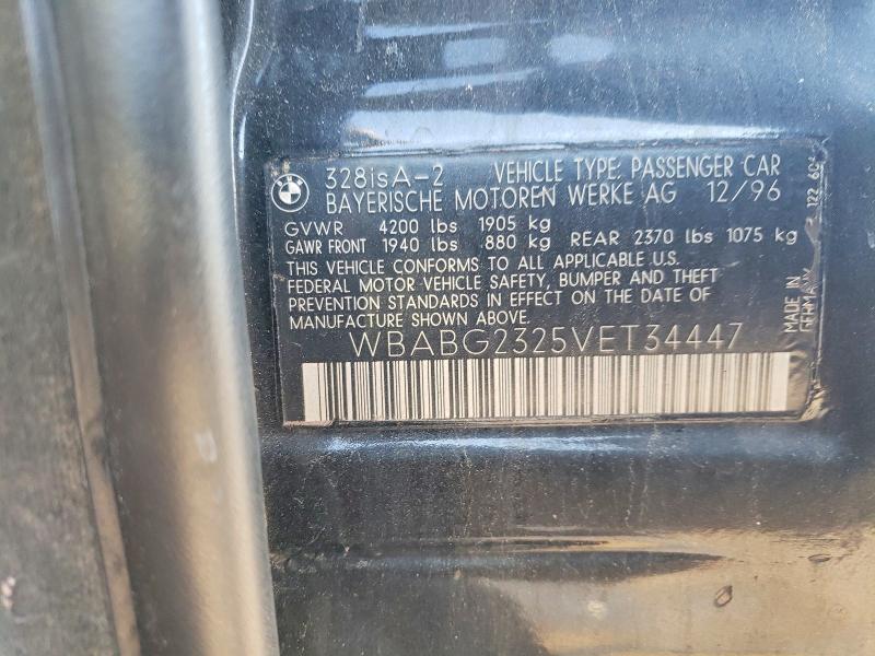 Продаж на аукціоні авто 1997 Bmw 328, vin: WBABG2325VET34447, номер лоту: 72169115