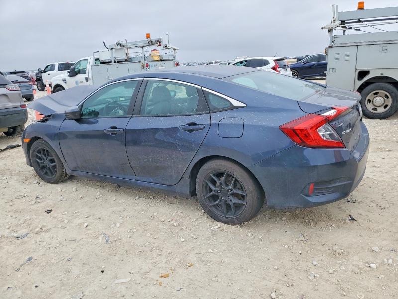73550755 :رقم المزاد ، 19XFC2F52GE094822 vin ، 2016 Honda Civic Lx مزاد بيع