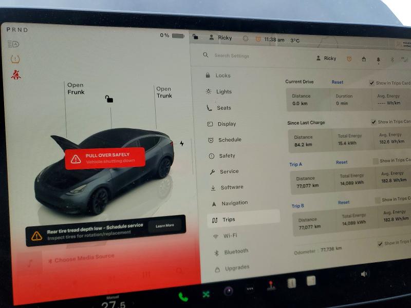 2022 Tesla Model Y მანქანა იყიდება აუქციონზე, vin: 7SAYGDEE3NF563081, აუქციონის ნომერი: 73204165