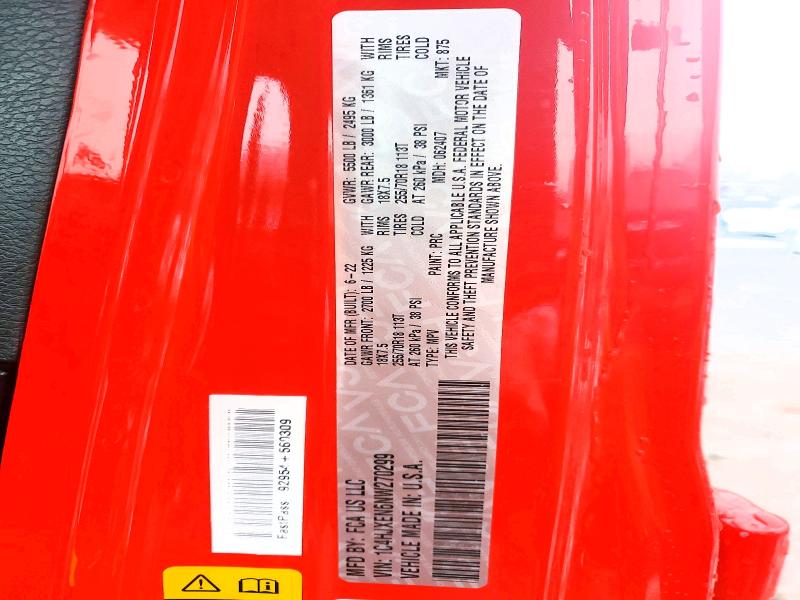 Продажа на аукционе авто 2022 Jeep Wrangler Unlimited, vin: 1C4HJXEN6NW270299, номер лота: 97701065
