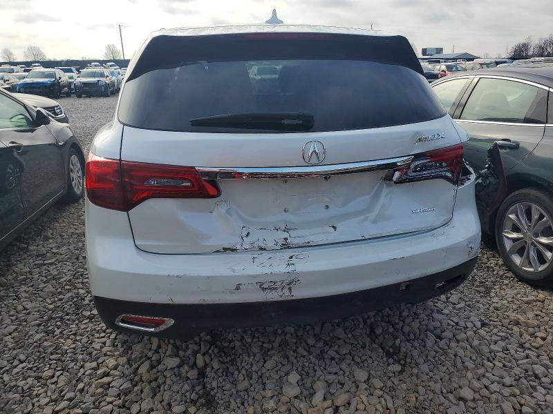 Продажа на аукционе авто 2016 Acura Mdx, vin: 5FRYD4H45GB012340, номер лота: 99414625