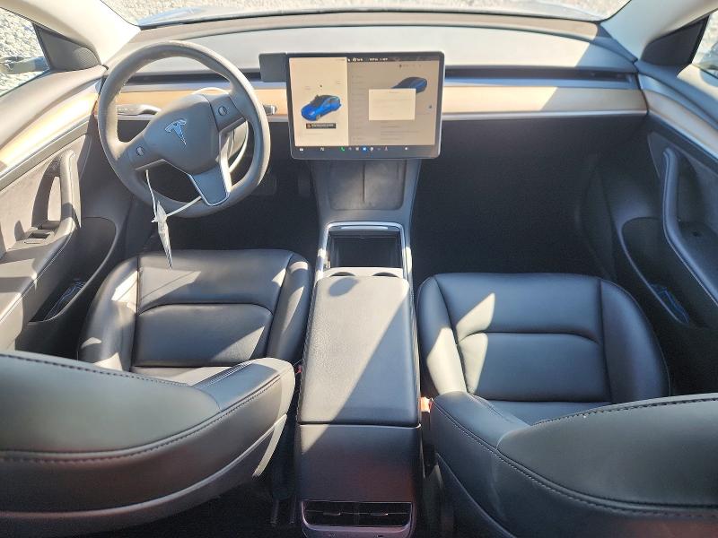 2022 Tesla Model 3 მანქანა იყიდება აუქციონზე, vin: 5YJ3E1EB5NF265486, აუქციონის ნომერი: 74252235