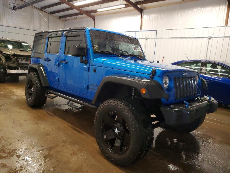 2015 Jeep Wrangler Unlimited მანქანა იყიდება აუქციონზე, vin: 1C4BJWDG5FL692134, აუქციონის ნომერი: 99893315