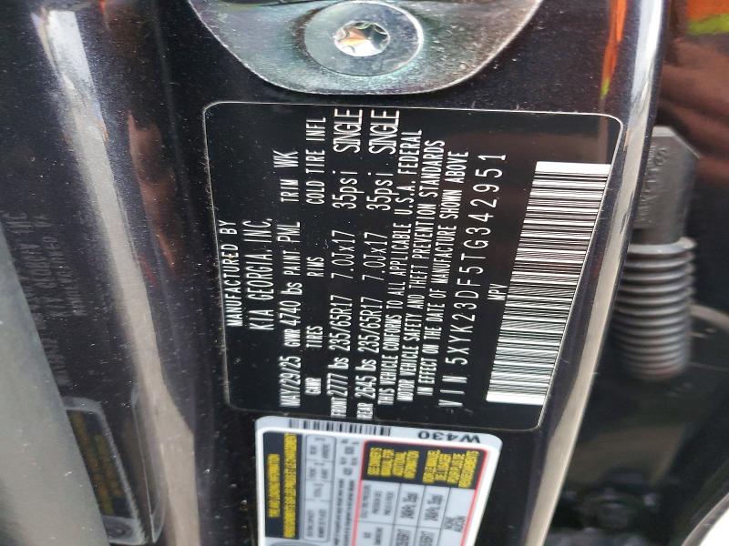 Продаж на аукціоні авто 2026 Kia Sportage, vin: 5XYK23DF5TG342951, номер лоту: 73044535