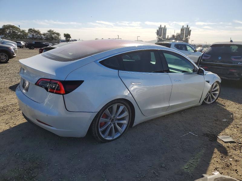2017 Tesla Model 3 მანქანა იყიდება აუქციონზე, vin: 5YJ3E1EA4HF001087, აუქციონის ნომერი: 74110415