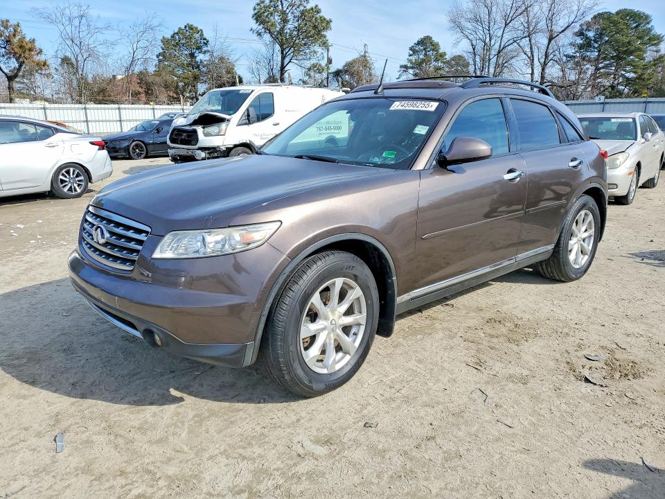 Продажа на аукционе авто 2006 Infiniti Fx35, vin: JNRAS08W76X202891, номер лота: 74598255