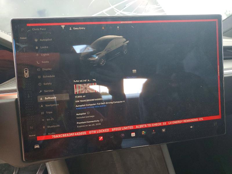 Продажа на аукционе авто 2024 Tesla Model X, vin: 7SAXCBE63RF445655, номер лота: 73430665