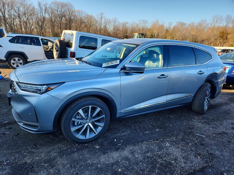 Auction sale of the 2025 Acura Mdx, vin: 5J8YE1H48SL008836, lot number: 73870275