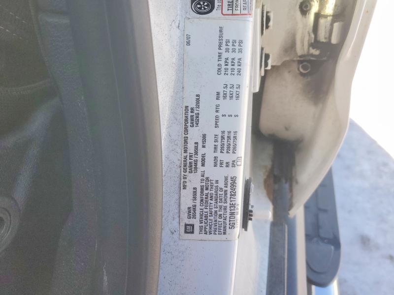 74388175 :رقم المزاد ، 5GTDN13E178249945 vin ، 2007 Hummer H3 مزاد بيع