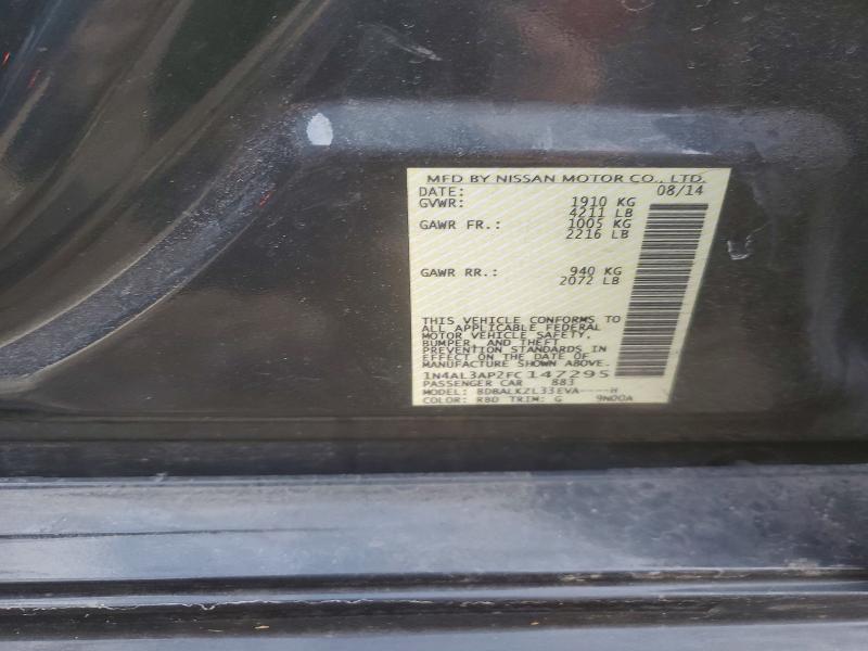 Продаж на аукціоні авто 2015 Nissan Altima, vin: 1N4AL3AP2FC147295, номер лоту: 73327205