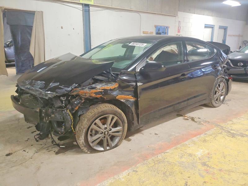 99240725 :رقم المزاد ، 5NPD84LF6JH236772 vin ، 2018 Hyundai Elantra مزاد بيع