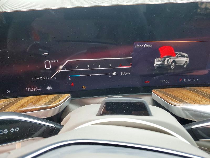 2025 Cadillac Escalade მანქანა იყიდება აუქციონზე, vin: 1GYS9GRL2SR380150, აუქციონის ნომერი: 73825025