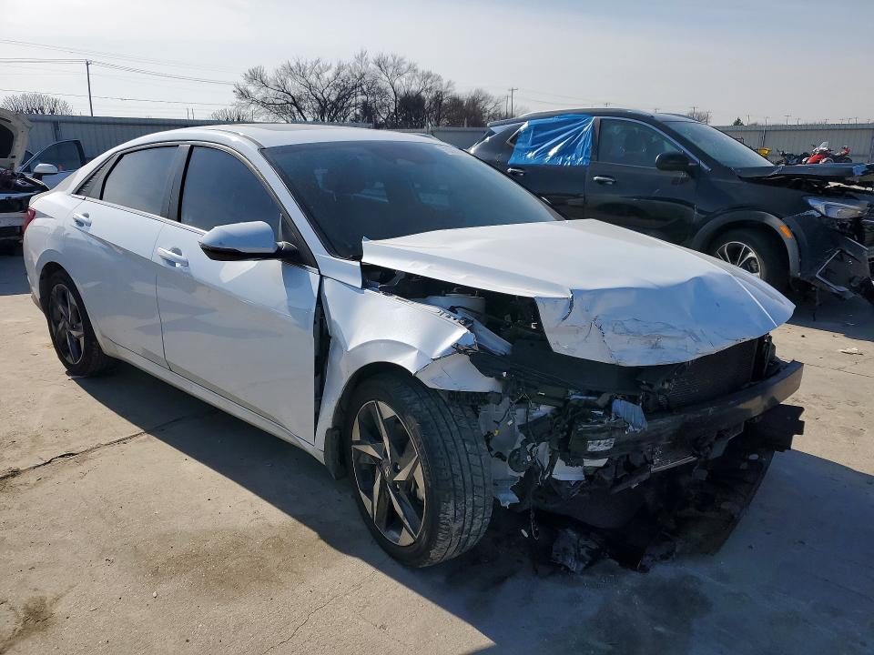 2022 Hyundai Elantra მანქანა იყიდება აუქციონზე, vin: 5NPLN4AG9NH073394, აუქციონის ნომერი: 75365045