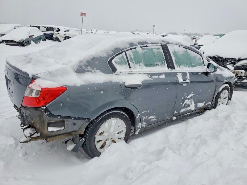72455905 :رقم المزاد ، 2HGFB2F42CH101827 vin ، 2012 Honda Civic مزاد بيع