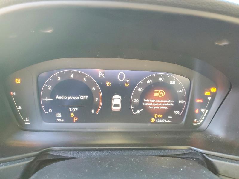 2023 Honda Accord მანქანა იყიდება აუქციონზე, vin: 1HGCY1F26PA020845, აუქციონის ნომერი: 75274535